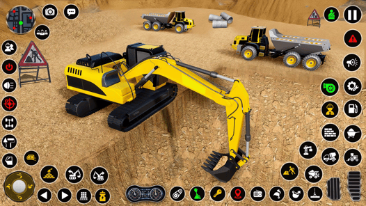 Construction Dump Truck Game APK screenshot 1