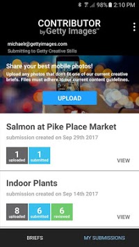 Contributor by Getty Images APK screenshot 1