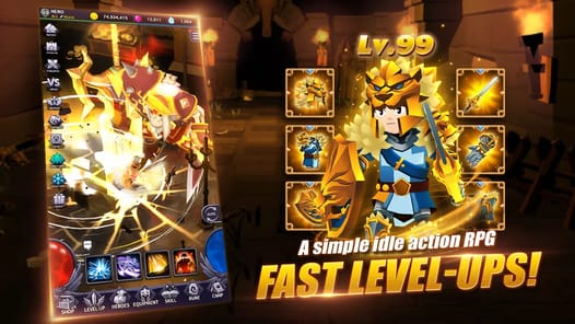 AFK Dungeon : Idle Action RPG APK screenshot 1