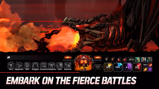 Idle Berserker: legend of rpg APK screenshot 1