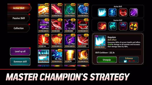 Idle Berserker: legend of rpg APK screenshot 1
