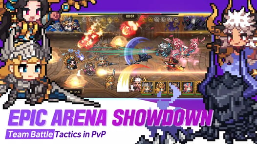 Unknown Knights: Pixel RPG APK screenshot 1