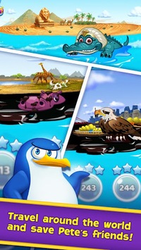 Pengle - Penguin Match 3 APK screenshot 1