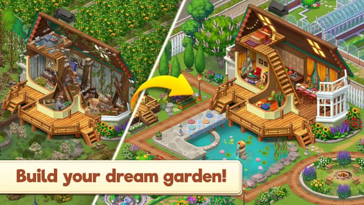 Merge Manor : Sunny House APK screenshot 1