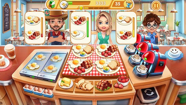 Cooking City - crazy restaurant game APK screenshot 1