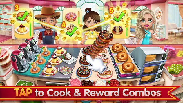 Cooking City - crazy restaurant game APK screenshot 1