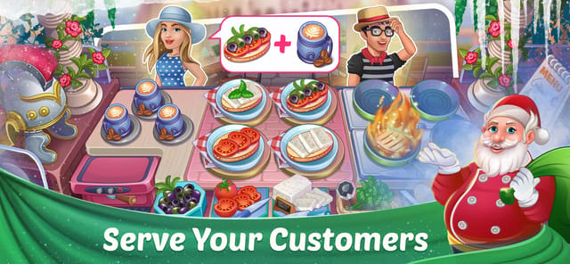 cooking zone - restaurant game APK screenshot 1