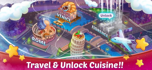 cooking zone - restaurant game APK screenshot 1