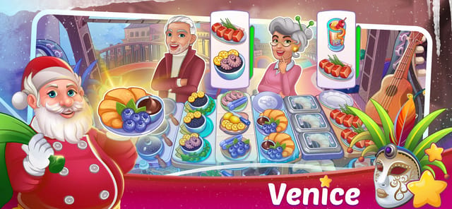 cooking zone - restaurant game APK screenshot 1