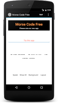 Morse Code Trainer APK screenshot 1 Morse Code Trainer APK screenshot 1