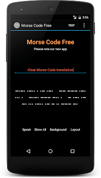 Morse Code Trainer APK screenshot 1 Morse Code Trainer APK screenshot 1