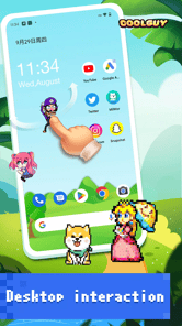 Pixel Shimeji - Desktop Pet APK screenshot 1