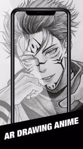 AR Drawing Anime Sketch Trace APK screenshot 1