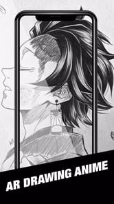 AR Drawing Anime Sketch Trace APK screenshot 1