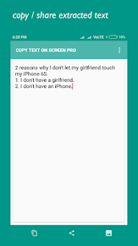 Copy Text On Screen APK screenshot 1