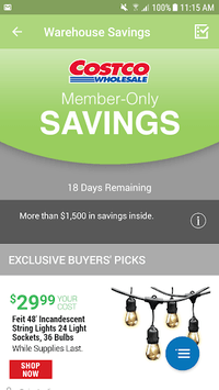 Costco Wholesale APK screenshot 1