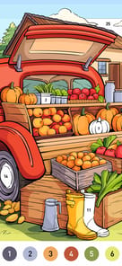 Country Farm Coloring Book APK screenshot 1