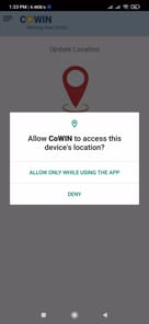 Co-WIN Vaccinator App APK screenshot 1