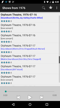 The Deadhead Archives APK screenshot 1