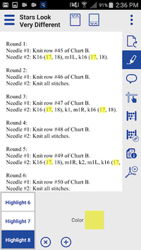 knitCompanion APK screenshot 1