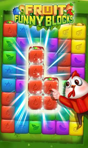 Fruit Funny Blocks APK screenshot 1