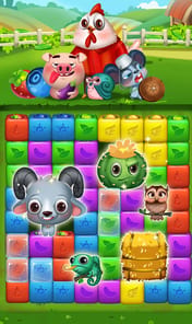Fruit Funny Blocks APK screenshot 1