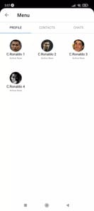 Ronaldo Fake Video Call & Chat APK screenshot 1