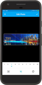 Crop Panorama for Instagram APK screenshot 1