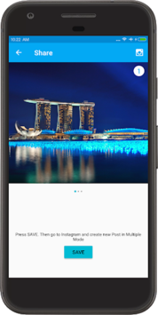 Crop Panorama for Instagram APK screenshot 1