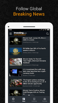 Bitcoin, Ethereum, IOTA Ripple Price & Crypto News APK screenshot 1