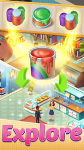 Merge City APK screenshot 1