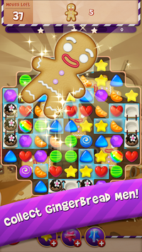 Sugar Witch - Sweet Match 3 Puzzle Game APK screenshot 1