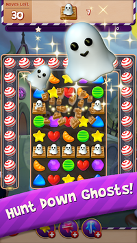 Sugar Witch - Sweet Match 3 Puzzle Game APK screenshot 1