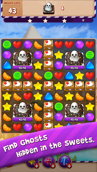 Sugar Witch - Sweet Match 3 Puzzle Game APK screenshot 1