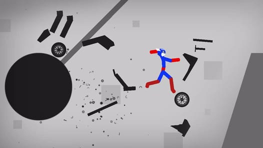Ragdoll Physics Simulator APK screenshot 1