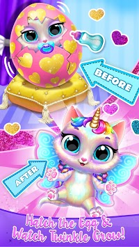 Twinkle - Unicorn Cat Princess APK screenshot 1