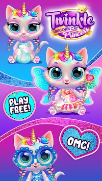 Twinkle - Unicorn Cat Princess APK screenshot 1
