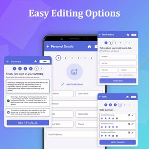 Resume Builder APK screenshot 1