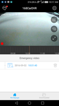 168CarDVR APK screenshot 1 168CarDVR APK screenshot 1