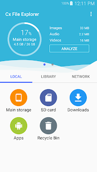 Cx File Explorer APK screenshot 1