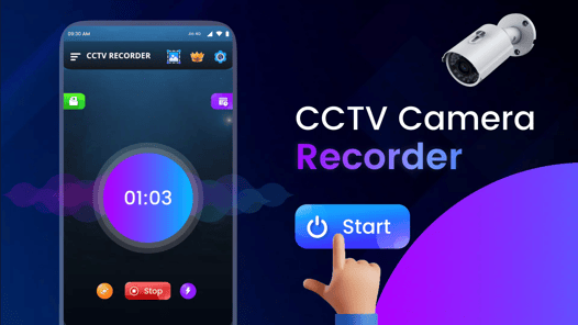 CCTV Camera Video Recorder App APK screenshot 1