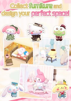 tomotoru ~Hello Kitty Happy Life~ APK screenshot 1 tomotoru ~Hello Kitty Happy Life~ APK screenshot 1