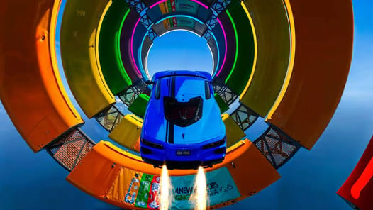 Big Ramp Jump - Super Car Race APK screenshot 1