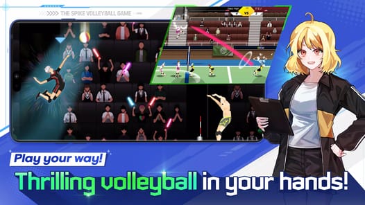 The Spike Volleyball Story APK screenshot 1