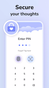Daily Diary: Journal with Lock APK screenshot 1