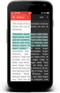 NASB Bible Offline free APK screenshot 1