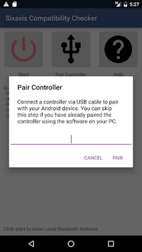 Sixaxis Compatibility Checker APK screenshot 1