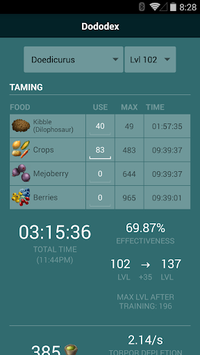 Dododex: Ark Survival Evolved APK screenshot 1