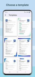 Resume Builder - CV Maker PDF APK screenshot 1