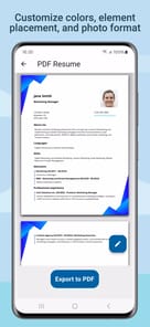 Resume Builder - CV Maker PDF APK screenshot 1